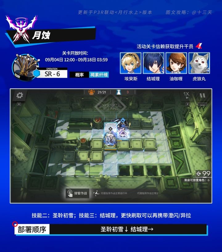 明日方舟月行水上活动关卡可刷取材料一览