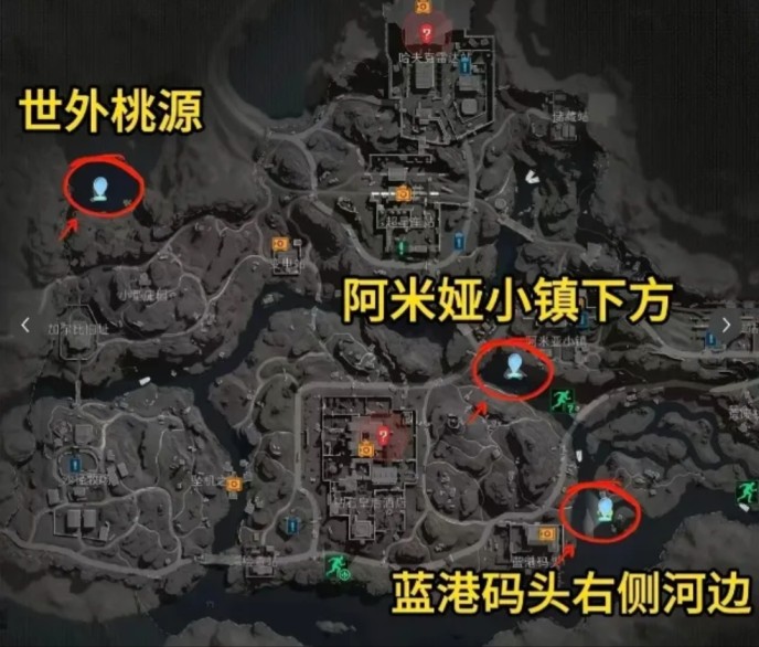 三角洲行动S11高效钓鱼位置一览