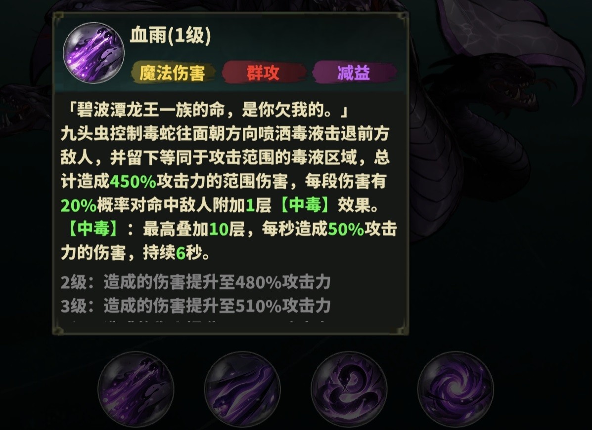永夜起源九头虫强度详解