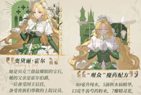 诡秘之主愚者奥黛丽霍尔角色详解