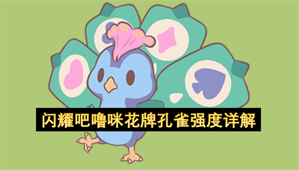 闪耀吧噜咪花牌孔雀强度详解