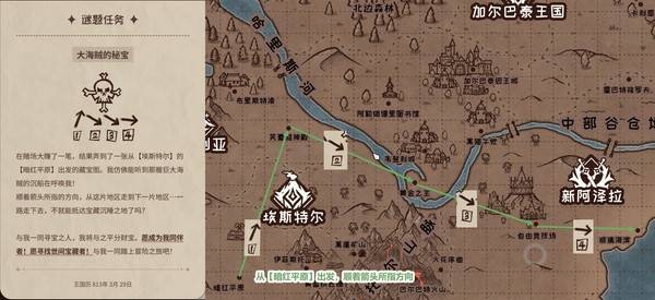 加尔巴泰因冒险者公会事务所第四章谜题解密方法