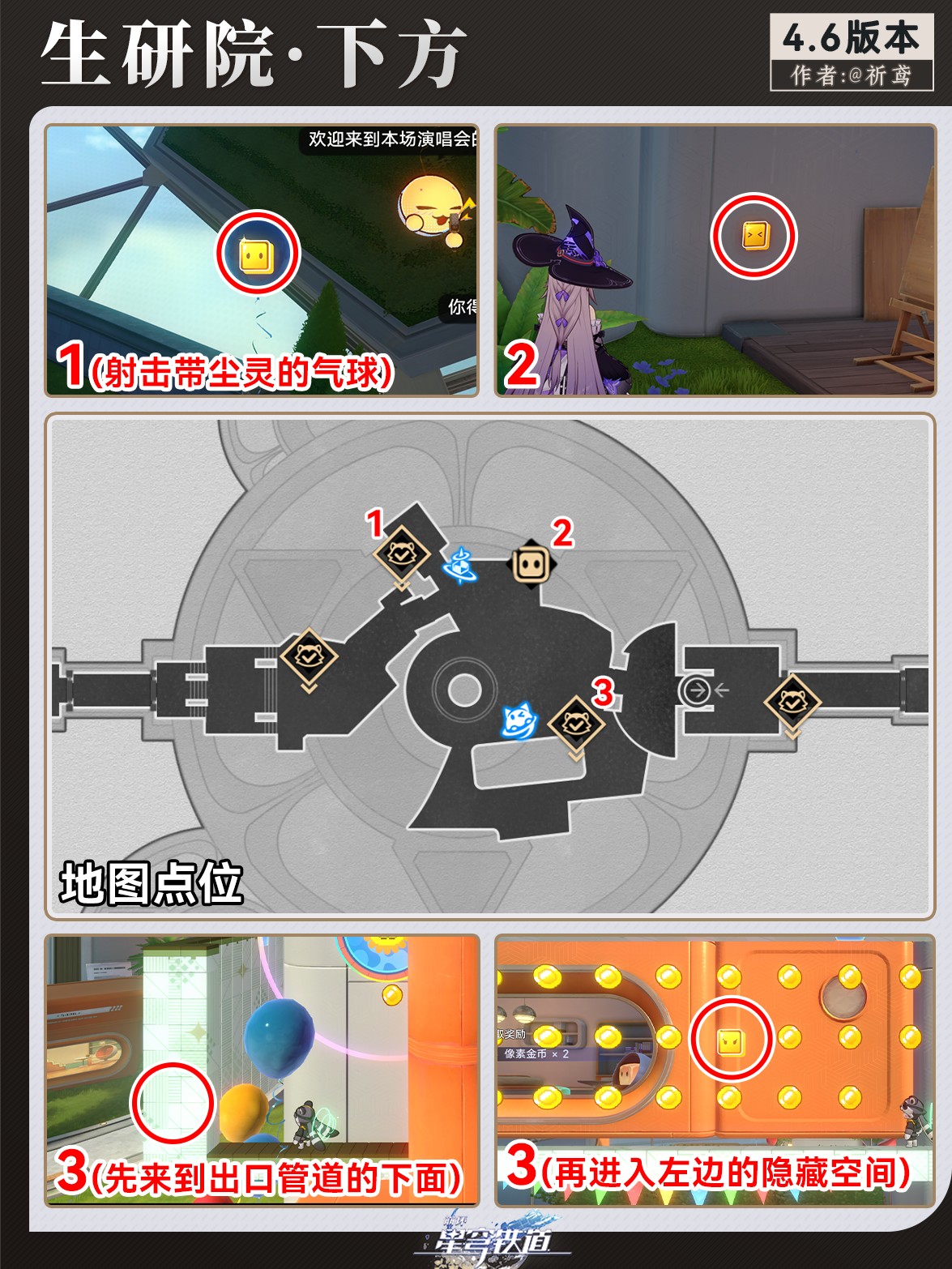 崩坏星穹铁道生研院尘灵收集指南