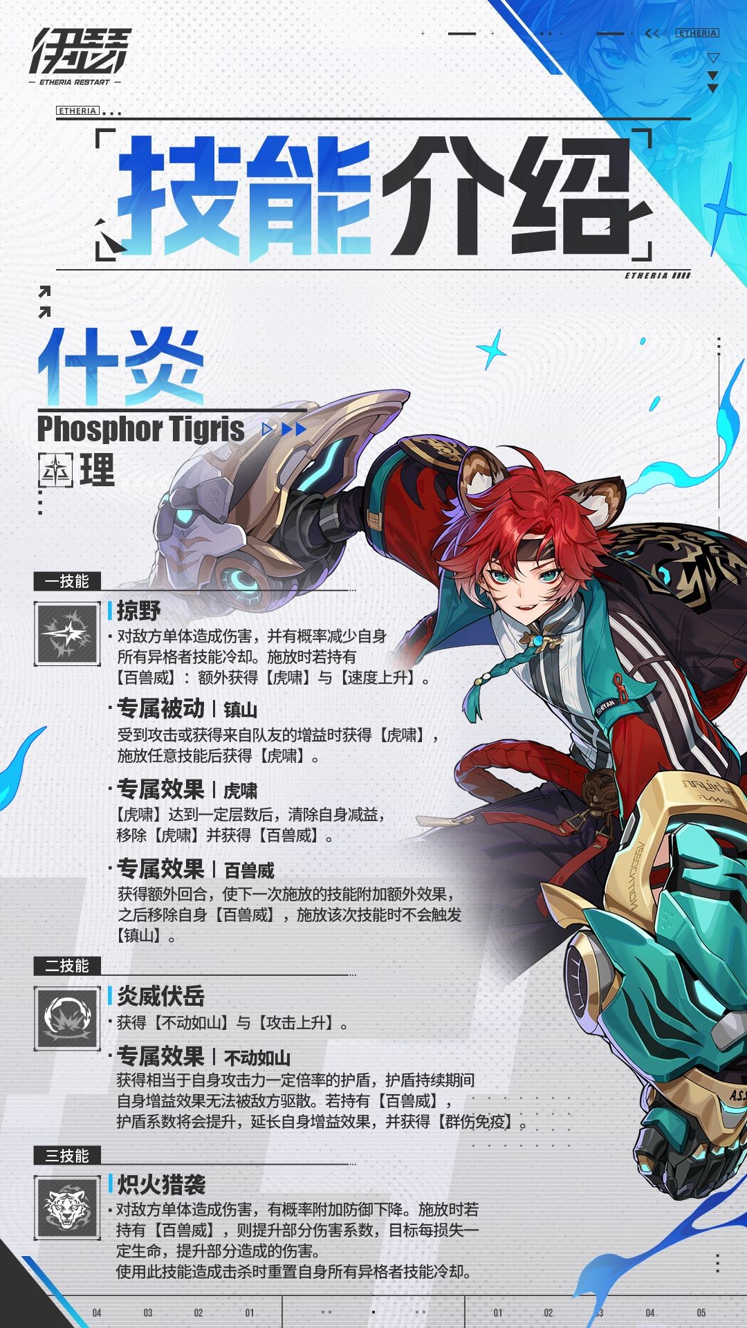 伊瑟灿虎什炎技能效果详解