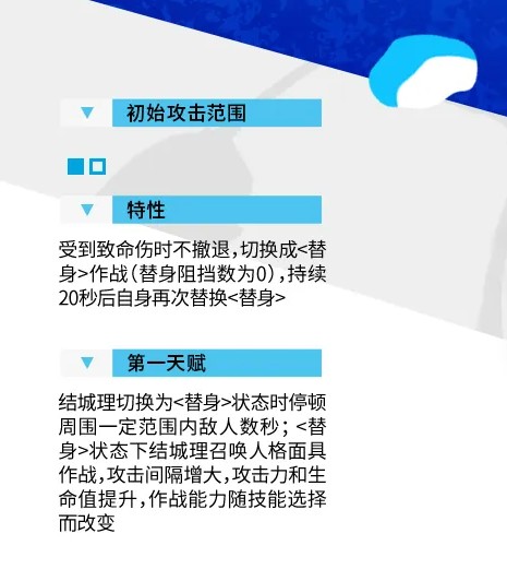 明日方舟结城理角色技能详解
