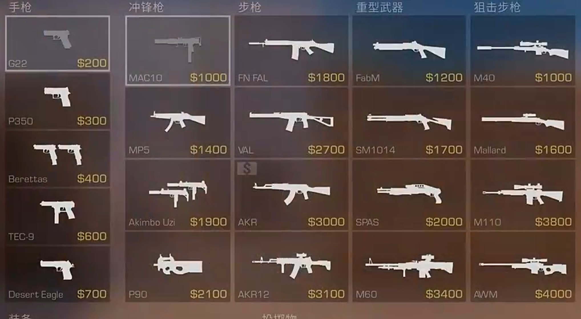 对峙交锋时刻手枪局打法指南