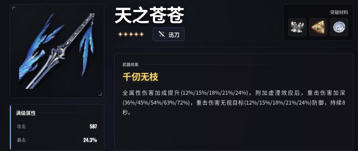 鸣潮锁瞑武器选择推荐指南
