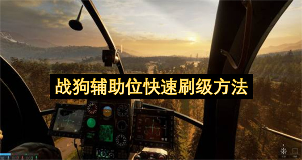 战狗辅助位快速刷级攻略,战狗辅助位怎么快速刷级,战狗