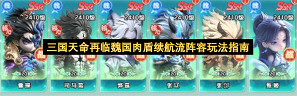 三国天命再临魏国肉盾续航流阵容怎么玩,三国天命再临魏国肉盾续航流阵容玩法攻略,三国天命再临