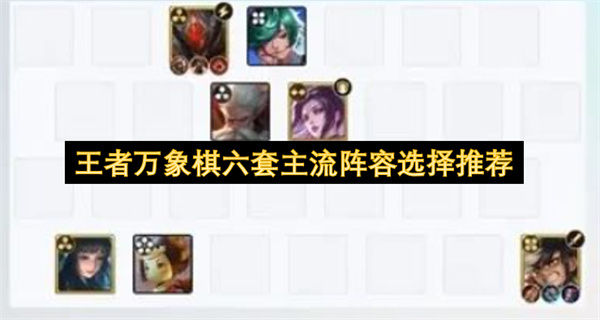 王者万象棋阵容推荐,王者万象棋强力阵容推荐,王者万象棋