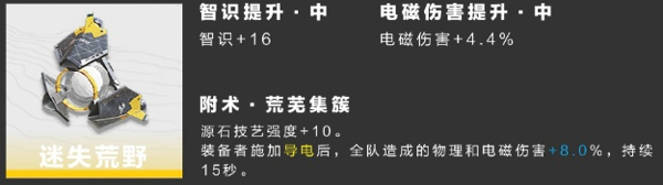 明日方舟终末地佩丽卡武器搭配推荐 明日方舟终末地佩丽卡装备推荐搭配